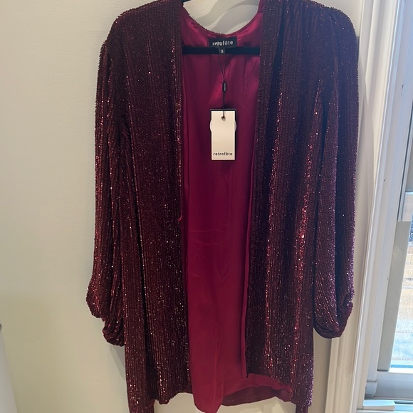 Retrofete Gabrielle Wrap Dress - Picture 5 of 5